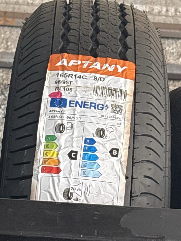 165R14 96/95T RL106Y Aptany 8PR Ltr BLK CHN